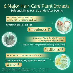 Crema Colorante per Capelli Neri Istantanea Organica per Uomo, Formula Naturale a Base di Erbe, Permanente per Colorazione Rapida e Nutriente - Product Image 4