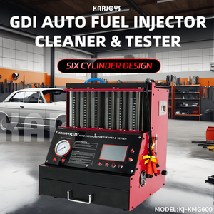 Karjoys 220V GDI động cơ xe tiêm thử nghiệm máy tốt nhất siêu âm phun nhiên liệu sạch hơn 6 xi lanh Ô Tô Công cụ Chẩn đoán - Product Image 4