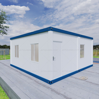 Récipient maison avec panneaux solaires, mobile prêt fait 4 lit plat pack amovible tata préfabriqués maisons 40 pieds maison de récipient
