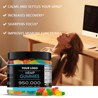 Gummies de Chanvre Avancées Personnalisables OEM/ODM – Gommes Relaxantes à l'Huile de Chanvre et Vitamines, Complément Naturel
