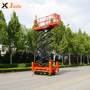 Miglior prezzo cingolato semovente a forbice tipo pista forbice ascensore elettrico Manlift a forbice piattaforma di lavoro aereo - Product Image 2