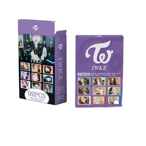 Hot kpop album coreano idol girl group twice92pz carta souvenir collezionabile