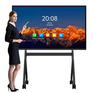 กระดานอัจฉริยะแบบอินเทอร์แอคทีฟ Pen & Finger Touch 4K LCD ขนาด 55 65 75 86 98 110 นิ้ว สำหรับห้องเรียนในโรงเรียน - Product Image 2