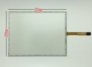 Boe 10.4 inch IPS TFT LCD hiển thị bảng điều khiển công nghiệp LVDS giao diện 4:3 tiêu chuẩn <span class=keywords><strong>1024x768</strong></span> Độ phân giải LED Đèn nền LCD module - Product Image 3