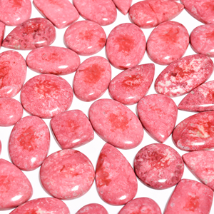 Wholesale Certified Natural <b>Quartz</b> Gemstone Handmade Loose Cabochon of Thulite Premium Natural Stone - Product Image 5