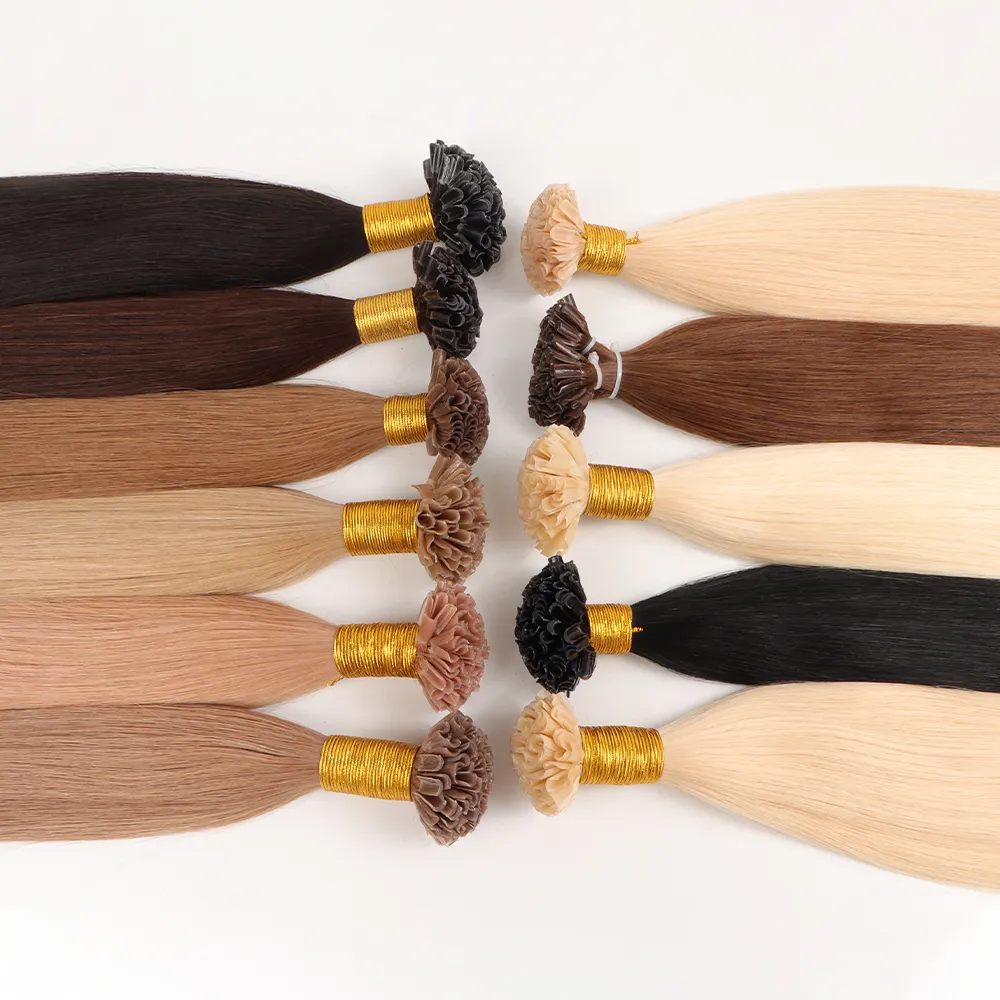 Orient New Arrival Hand Tied Double Drawn Cuticle Aligned Human Hair Extension Genius Hair Weft