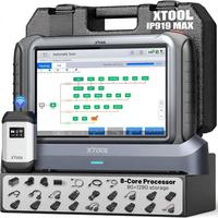 Escáner Automotriz Bidireccional XTOOL IP919 MAX J2534 OBD2, Herramienta de Programación de ECU, Mapa de Topología, Codificación de ECU, Sistema Completo