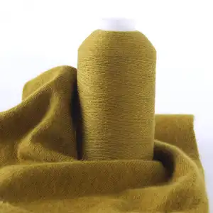 批发26纳米/2原料柔软羊绒纱高品质纯针织精纺100羊绒纱针织用