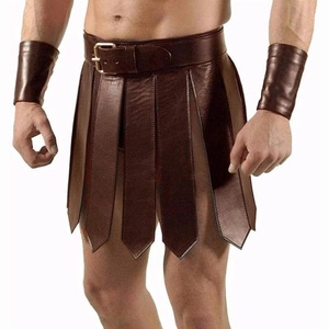 Costume de cosplay européen <span class=keywords><strong>viking</strong></span> et samouraï jupe romaine médiévale et ceinture pour chats de grande taille Costumes <span class=keywords><strong>sexy</strong></span> Offre Spéciale - Product Image 4