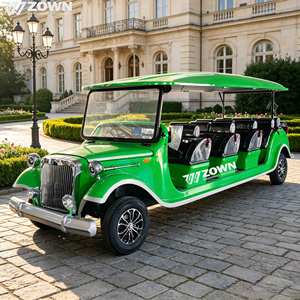 รถยนต์ไฟฟ้าสไตล์วินเทจสุดหรู รุ่นคลาสสิค ปี 2026 กำลังไฟ 5KW 72V สำหรับบริการรับส่งในพื้นที่ชมวิว - Product Image 1
