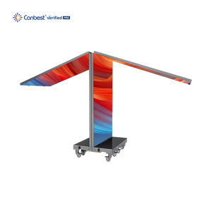 CANBEST CJ FOLD Schermo LED Pieghevole a Doppia Faccia per Interni, Display Digitale con Controllo Wireless per Eventi e Negozi - Product Image 1
