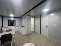 Maison préfabriquée en acier extensible de luxe sur mesure, 2 à 5 chambres, 20 pieds, Villa Casa Cont
