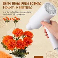 Bouquets de fleurs boule de chrysanthème en soie artificielle maman fausses mamans centres de table décor pour la maison à l'extérieur Faux soie durable