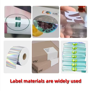 Half-Automatische Haakse Etiketteermachine Voor Papieren Make-Updozen Zakjes Transparante Beveiligingsetiketten Met Hoge Nauwkeurigheid - Product Image 2