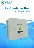 Boîtier de Combinaison de Chaînes avec Interrupteur de Déconnexion pour Panneaux Solaires, Configurations d'Entrée 4, 6, 8, 10, Contrôleur MPPT, Batterie Lithium-Ion
