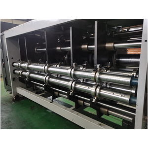 リードエッジフィーディング<span class=keywords><strong>2</strong></span>/<span class=keywords><strong>3</strong></span>/4色フレキソ印刷機スロッターダイカッターマシン - Product Image 5