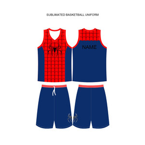 Ensemble maillot et short <span class=keywords><strong>de</strong></span> <span class=keywords><strong>basket</strong></span>-ball <span class=keywords><strong>Spiderman</strong></span> pour enfants, vêtements <span class=keywords><strong>de</strong></span> sport sublimés pour garçons, nom personnalisable, tenue athlétique respirante - Product Image 2