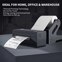 Imprimante d'étiquettes intelligentes, imprimante d'étiquettes d'expédition thermique, imprimante d'étiquettes de codes-barres, imprimante thermique de codes-barres USB filaire sans fil