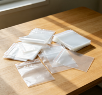Sacs en plastique OPP jetables transparents personnalisés de haute qualité, durables, économiques, personnalisables pour cadeaux et artisanat, avec fermeture personnalisée