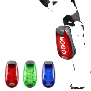 Feux arrière de vélo personnalisés avec logo promotionnel, portables, étanches, clignotants, pour la sécurité en conduite nocturne - Product Image 1