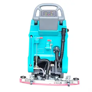 58/60L Hand-pushed Electric Double Brush Floor Polisher Scrubber Machine