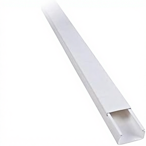 <span class=keywords><strong>Cache</strong></span>-câble électrique rectangulaire en PVC rainuré Jiaen JN 25x16mm, longueur 2m, résistant aux UV/chauffage/feu, protection de câble, montage <span class=keywords><strong>mural</strong></span> - Product Image 1