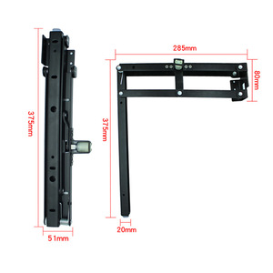 Suzhou Science Popularization Hardware A Type Black Cold Rolled Steel Modern Simple Design - Product Image 4