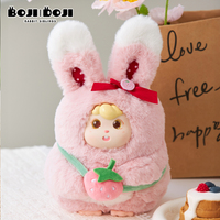 Peluche Lapin Bébé Kawaii Série Sweet Berry Worry de BOJIDOJI, Jouet en Peluche pour Fille