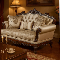 Canapé Chesterfield de style français moderne et luxueux, confortable et durable, pour la maison, le salon ou l'hôtel.
