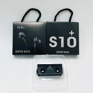 Auriculares intrauditivos estéreo con cable de 3,5mm, micrófono incorporado manos libres, auriculares con aislamiento de ruido y controlador dinámico para Samsung Galaxy - Product Image 1
