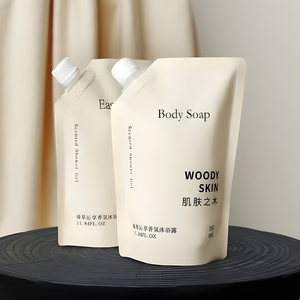 Túi đựng chất lỏng in ấn tùy chỉnh 10ml 20ml 30ml 50ml, chất liệu giấy bạc nhôm, dạng đứng có vòi rót, dùng cho mỹ phẩm - Product Image 6