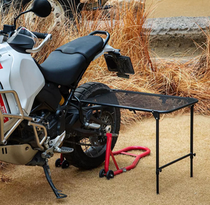 Mesa Plegable de Acero Negra APT052 para Montar en Neumáticos de Vehículos, Ideal para Viajes y Camping - Product Image 6