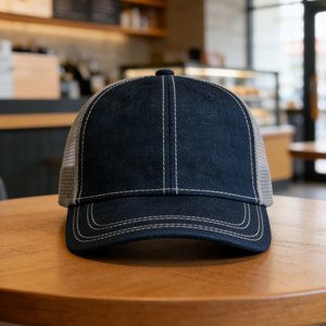 Casquette de baseball trucker en jean à 6 panneaux, respirante et ajustable, idéale pour le golf, la randonnée et le quotidien - Product Image 6