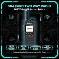 Radio bidirectionnelle portable Android GaodaPTT 4G Walkie Talkie K6 avec application Zello, portée illimitée, LTE POC, WIFI, GPS, SOS