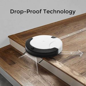 Nouveau design 2026 – Aspirateur robot sans sac à batterie, à tambour sec, avec grande brosse principale, contrôle intelligent et auto-nettoyant KRV206 - Product Image 4