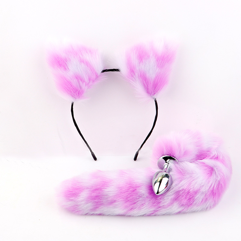 anal plug instruction Anal plugs with tail or cattail main image 1