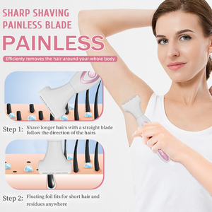 Mũi Tóc Lông Mày Dao Cạo Máy Cạo Râu Điện Phụ Nữ Tóc Trên Khuôn Mặt <span class=keywords><strong>Remover</strong></span> Máy Cạo Lông Cho Phụ Nữ Bikini Máy Cạo Râu Trên Khuôn Mặt Tóc <span class=keywords><strong>Remover</strong></span> Cho Phụ Nữ - Product Image 2