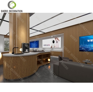 Luxury Mobile Phone Shop Design Custom Durable Phone Display Counter Table For Mobile Phone Display Cabinet Showcase - Product Image 2