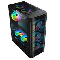 PC para Juegos Completo y Económico con I5 7600 y GPU, Equipo de Computadora Personalizado, Computadoras de Escritorio Preconstruidas al por Mayor, PC Gamer con GPU Rx580