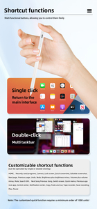 Bán buôn New hoạt động Stylus Pen cho <span class=keywords><strong>iPad</strong></span> Pro Titl Loại-C sạc cho <span class=keywords><strong>Bluetooth</strong></span> thời gian thực hiển thị pin cọ từ chối làm cho tôi - Product Image 6