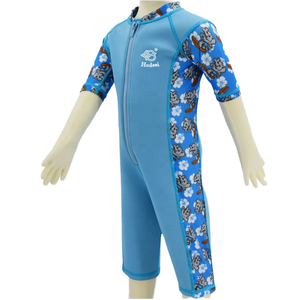 Combinaison de plongée en néoprène chaud de 3 mm personnalisée pour enfants, garçons et filles, ensemble complet avec fermeture éclair dorsale pour la plongée, le <span class=keywords><strong>surf</strong></span>, les cours de natation, les tout-petits - Product Image 2