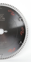 Lame de scie circulaire Hukay durable de 250 mm à 80 dents, avec pointe en carbure de tungstène TCT, pour le sciage du contreplaqué, du MDF et du panneau de particules