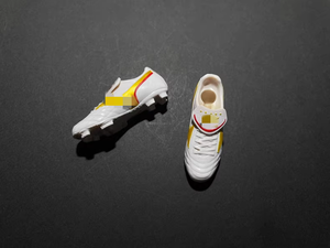 Chaussures de football en résine 3D miniatures, réplique artisanale de la Wave Cup de <span class=keywords><strong>Rivaldo</strong></span>, pour les passionnés de football, modèle de baskets à collectionner - Product Image 6