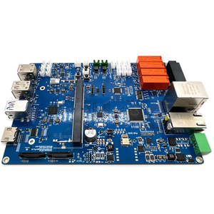 Service de fabrication de cartes de circuits imprimés (PCBA) pour contrôle industriel, assemblage de PCB personnalisé, modèle PCBA 001, prototype électronique en cuivre lavable, épaisseur personnalisable, Chine - Product Image 3