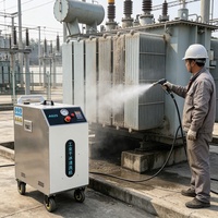 Machine de nettoyage à glace sèche compacte et fiable 750W à entraînement direct pour le nettoyage de précision des équipements