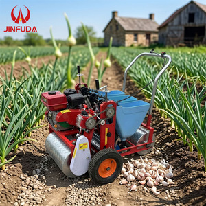 Seminatrice per Aglio a Benzina <span class=keywords><strong>di</strong></span> Grande Portata, con Funzione <span class=keywords><strong>di</strong></span> Semina, Copertura e Pressatura in un Unico Passaggio, Robusta - Product Image 1