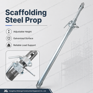 Puntelli Regolabili Moderni in Acciaio Zincato per Edilizia, Supporti per Casseforme, Puntelli per Impalcature, Capacità di Carico 2t - Product Image 2