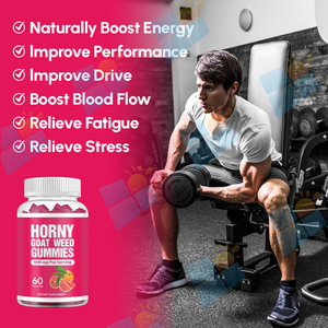 Integratore SUNI OEM ODM a Marchio Privato, Estratto di Epimedium in Gommose per Energia e Libido Maschile, Vendita all'Ingrosso - Product Image 5