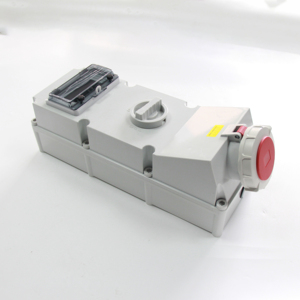 Prise industrielle mécanique SFE IP67 étanche 125A 5 broches avec rail DIN d'<span class=keywords><strong>installation</strong></span> et interrupteur isolateur <span class=keywords><strong>duo</strong></span> à verrouillage - Product Image 3