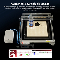 ATOMSTACK S40 X40 Pro A40 Max 210W Lasergravurmaschine, Einstellbar auf 24W/48W, Mit Panzerkette, CNC-Metallfräsmaschine zum Holzschneiden